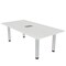 Skutchi Designs 35.5 in W, 71.5 in L, 29 in H, Engineered Wood Top, White H-REC-3672-PT-EL-WC - alternate 1